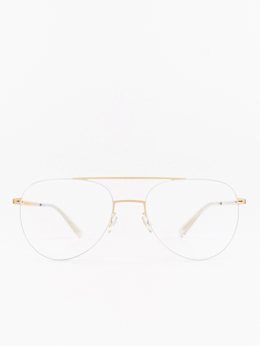 Mykita Lessrim Jun silver/champagne gold