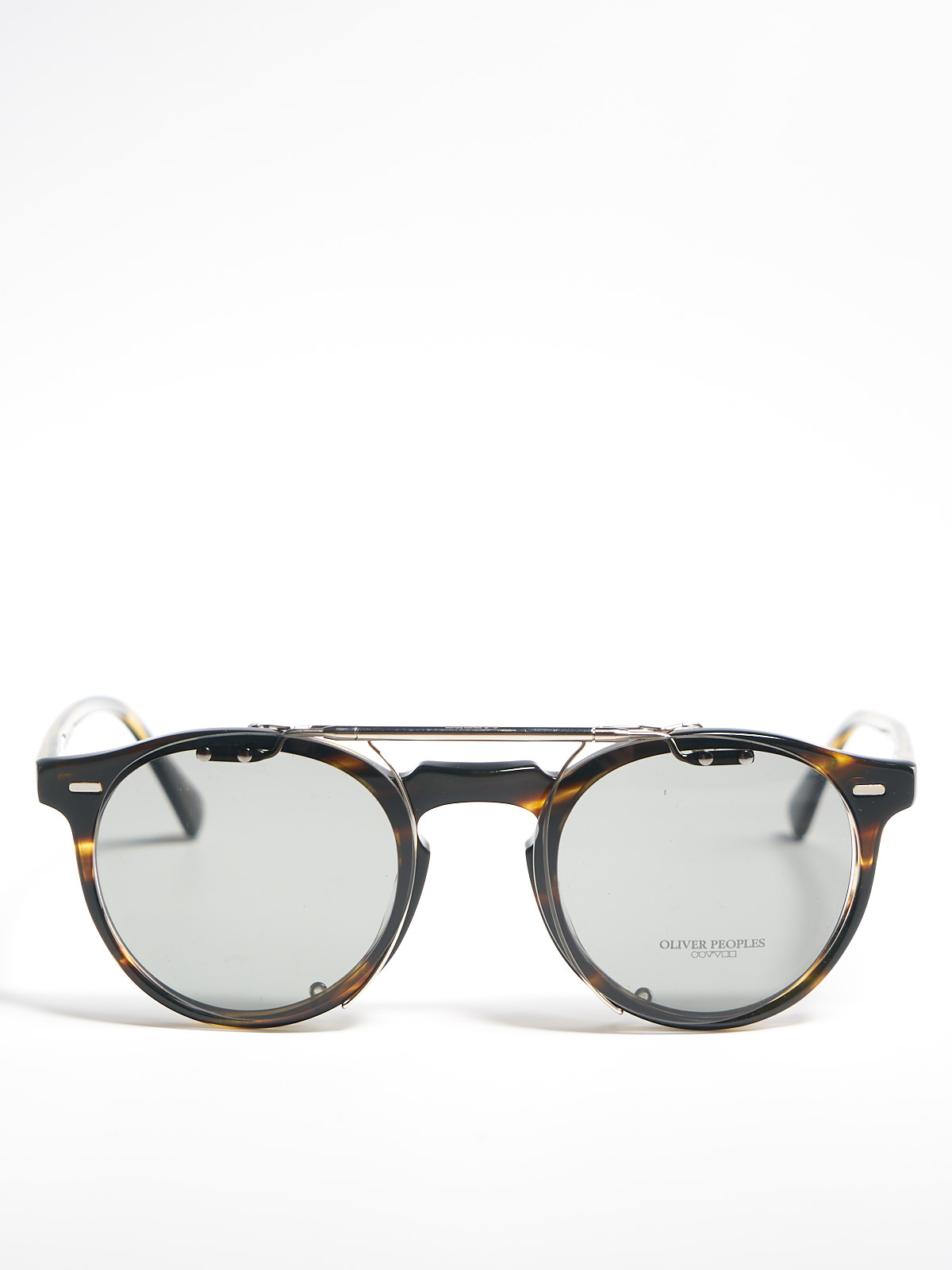 Oliver Peoples Gregory Peck cocobolo + flip-up