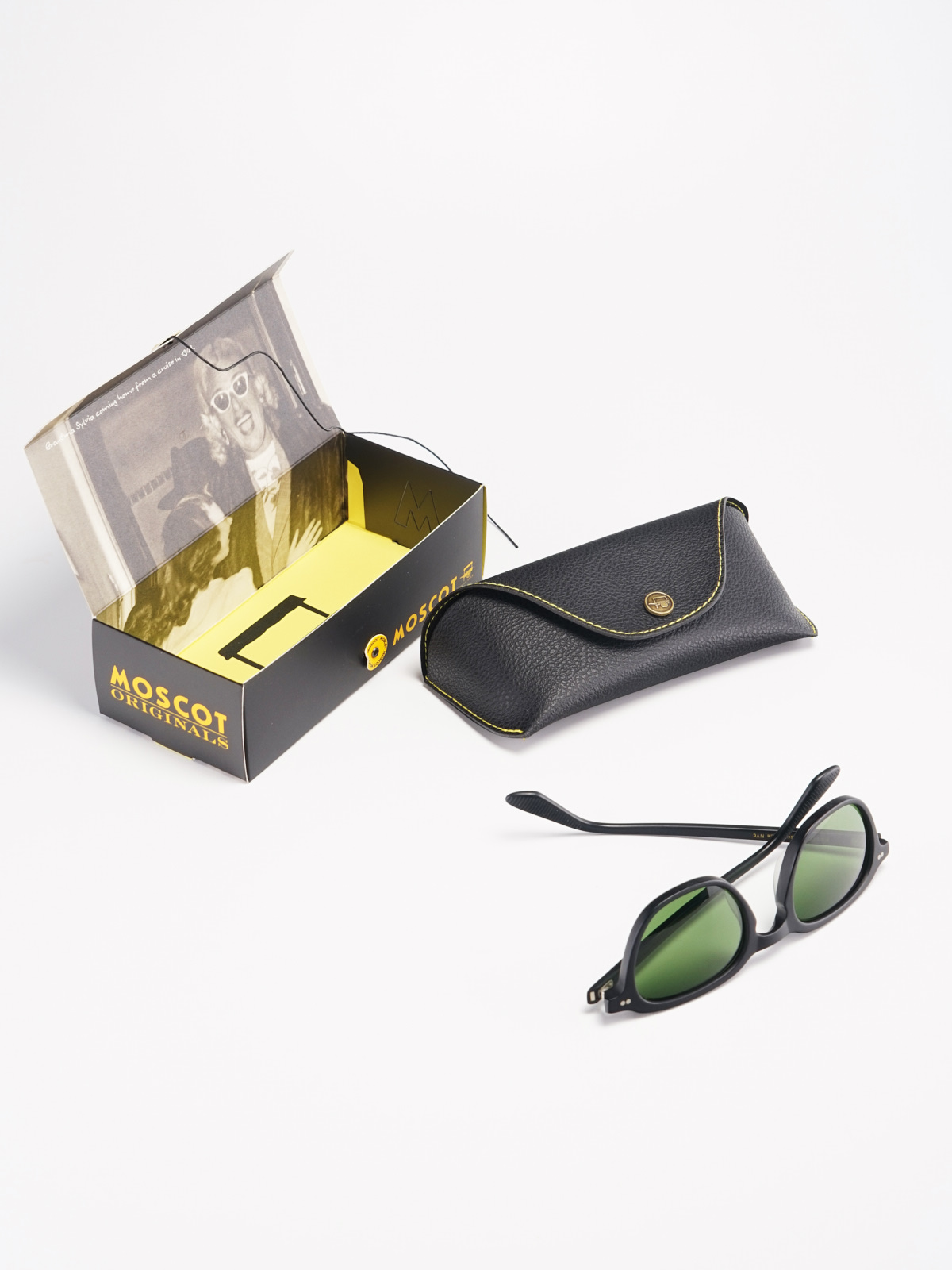 MOSCOT Originals Billik 50 matte black sun - Зображення 5