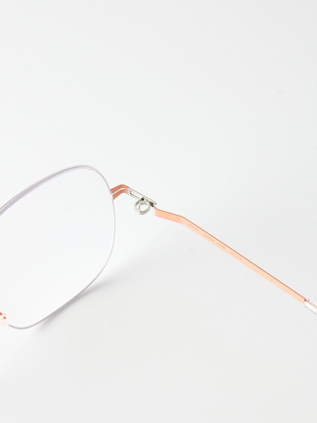 Mykita Lessrim MOMO silver / dark rose - Зображення 4