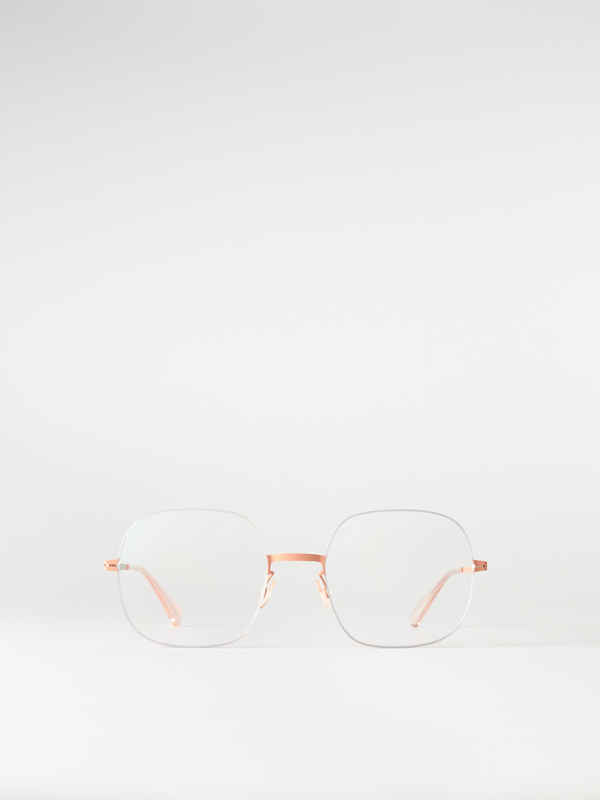 Mykita Lessrim MOMO silver / dark rose