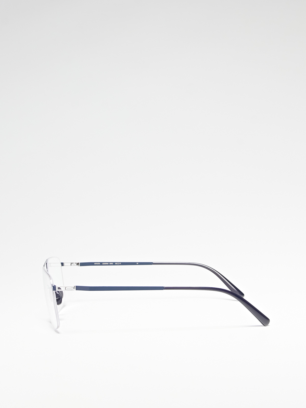 Mykita Lessrim Hiro navy blue / silver - Зображення 4