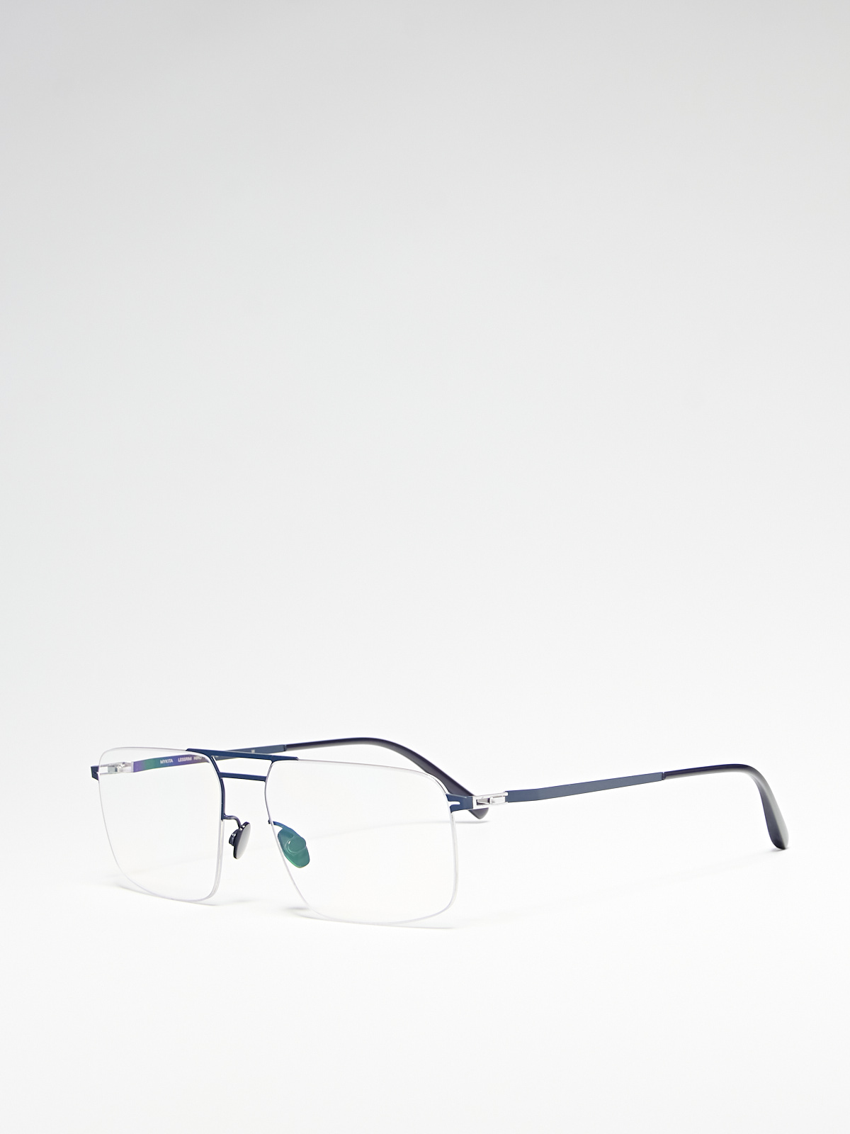 Mykita Lessrim Hiro navy blue / silver - Зображення 3