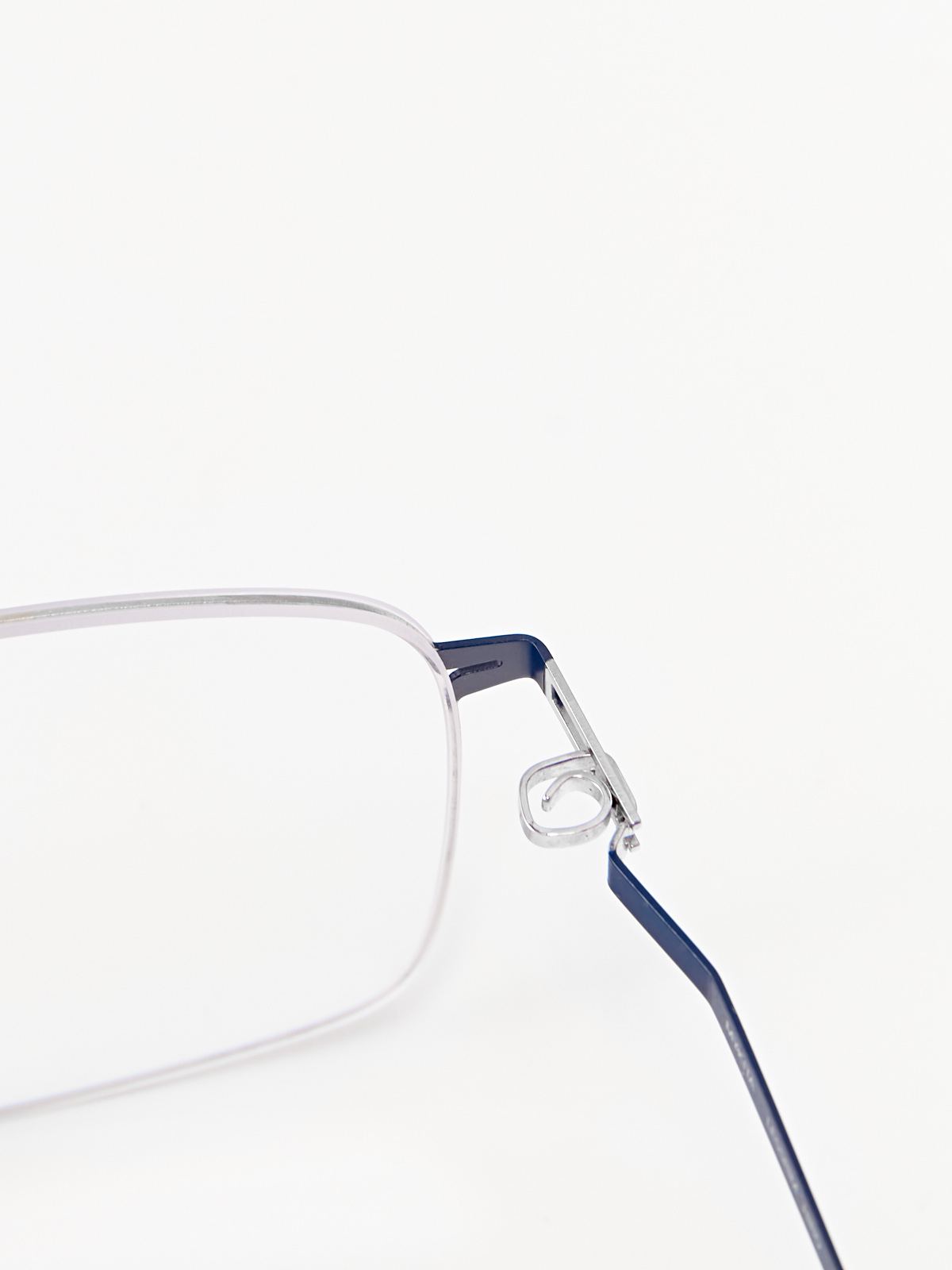 Mykita Lessrim Hiro navy blue / silver - Зображення 5