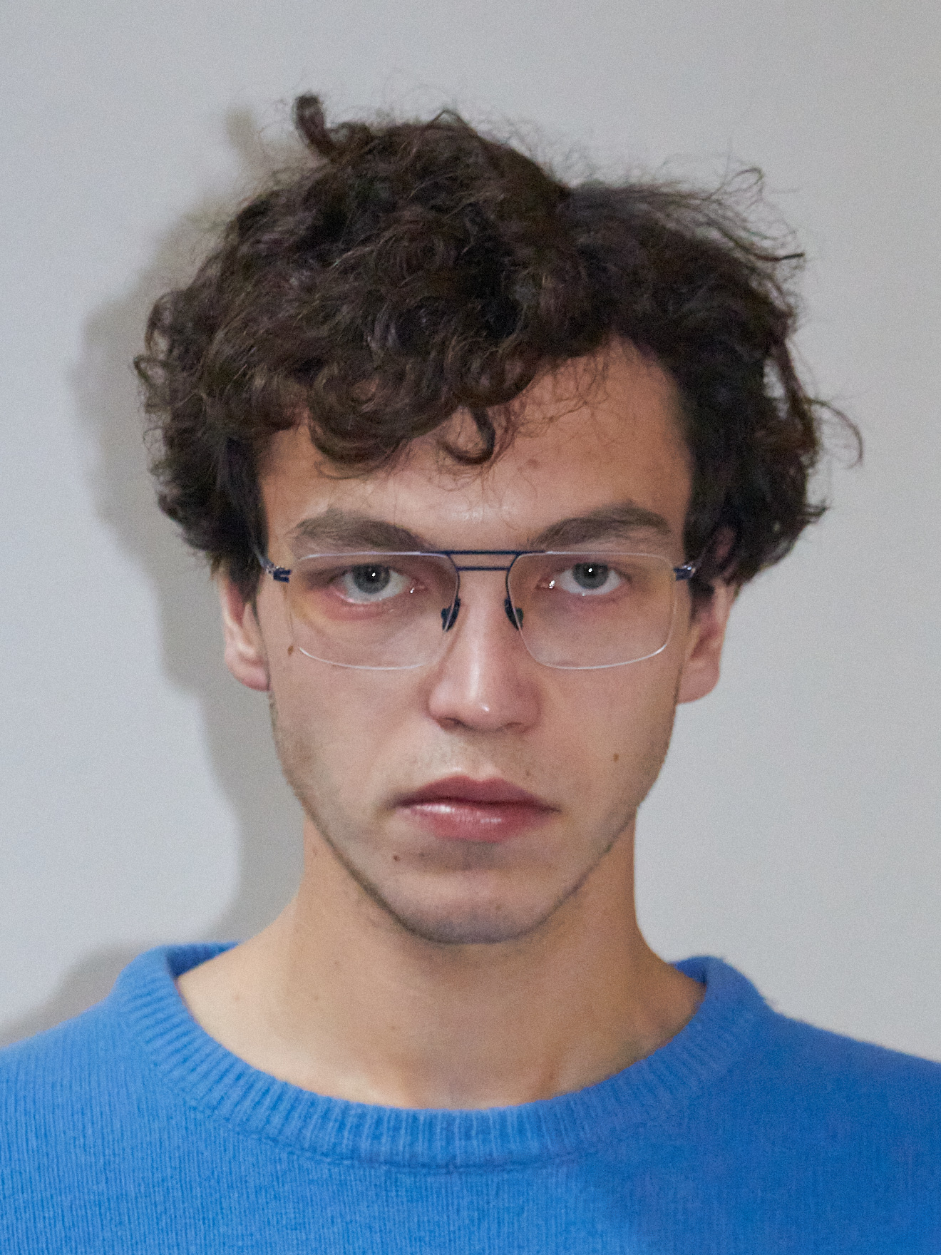 Mykita Lessrim Hiro navy blue / silver - Зображення 2