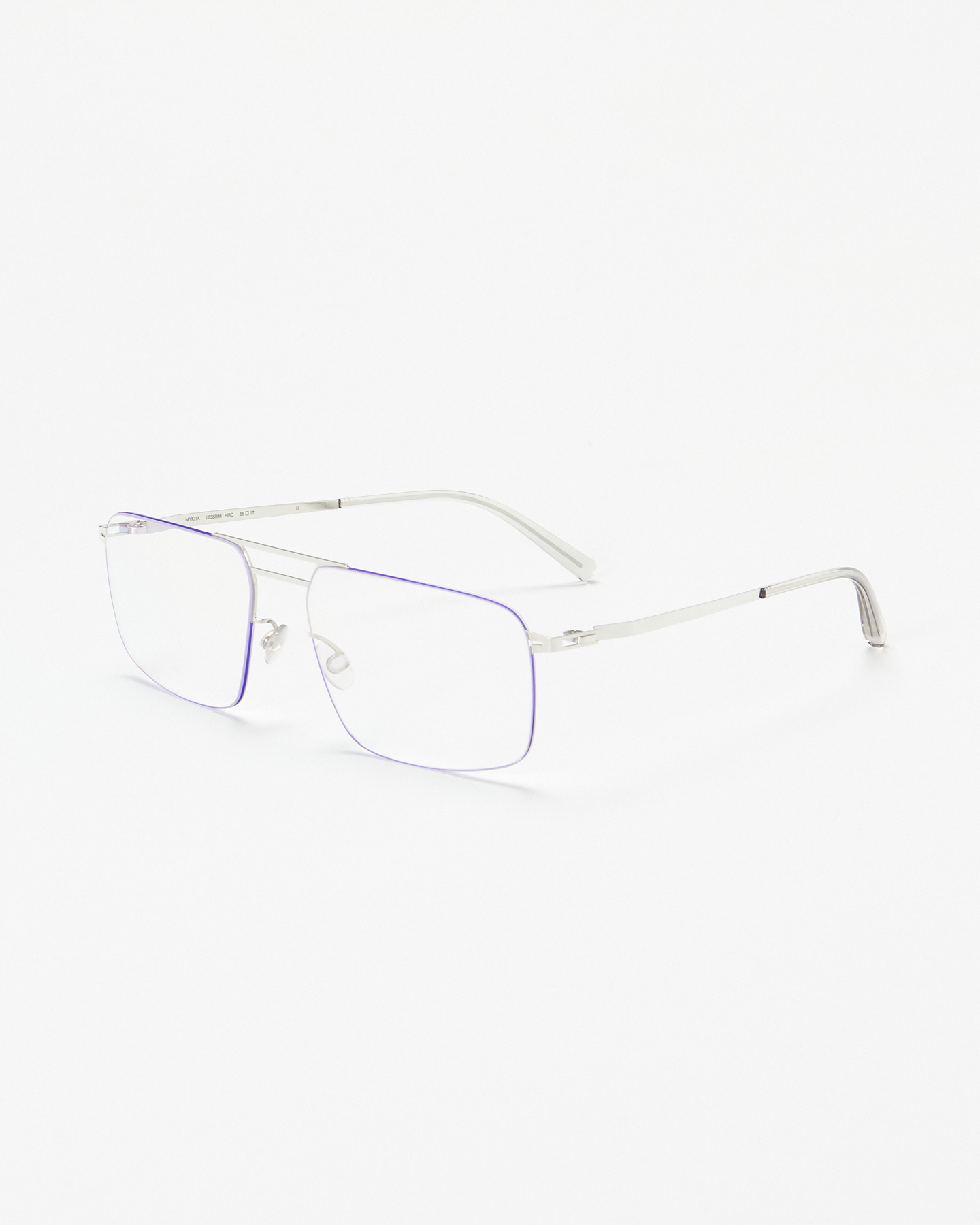 Mykita Lessrim Hiro silver/super blue - Зображення 4
