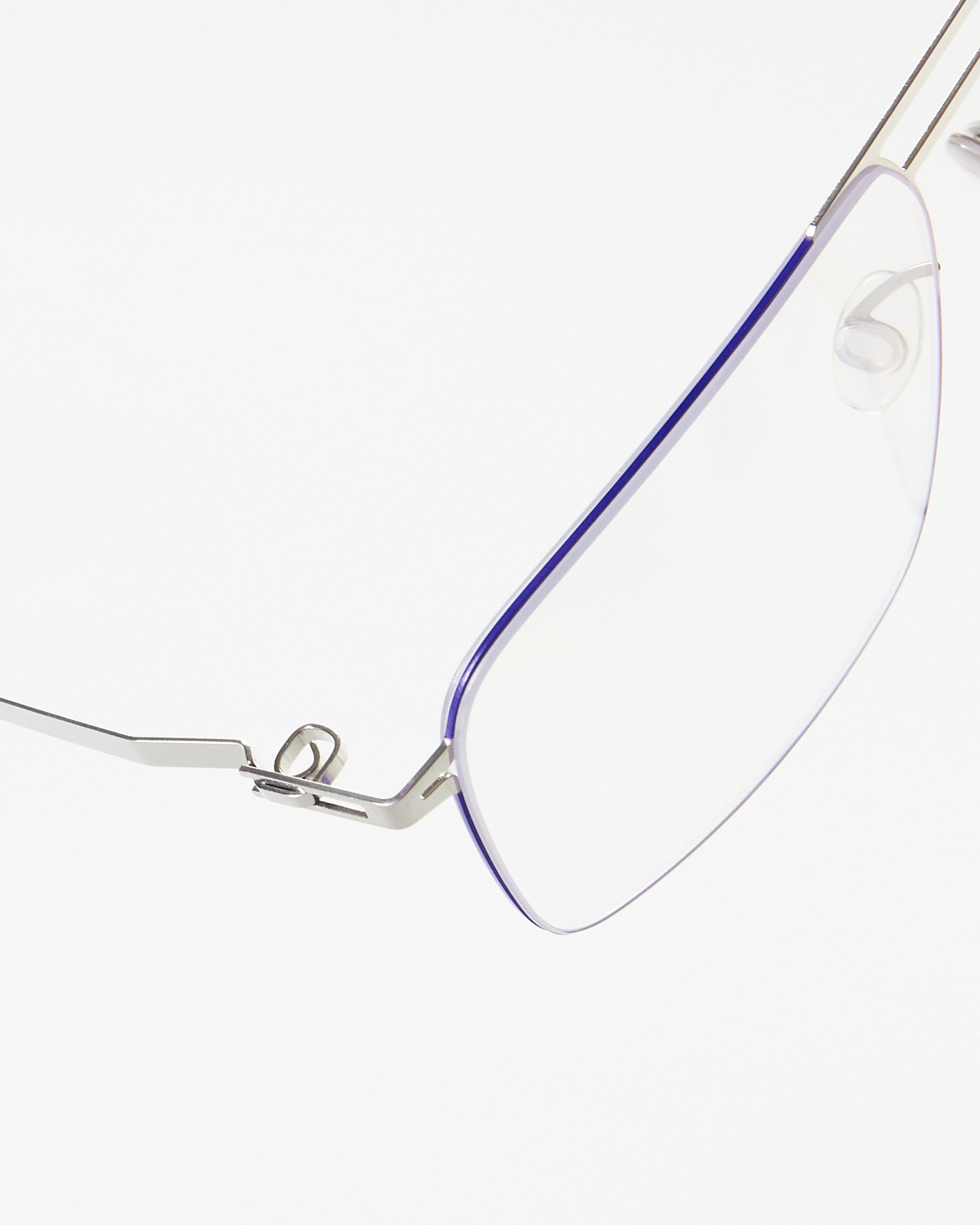 Mykita Lessrim Hiro silver/super blue - Зображення 3