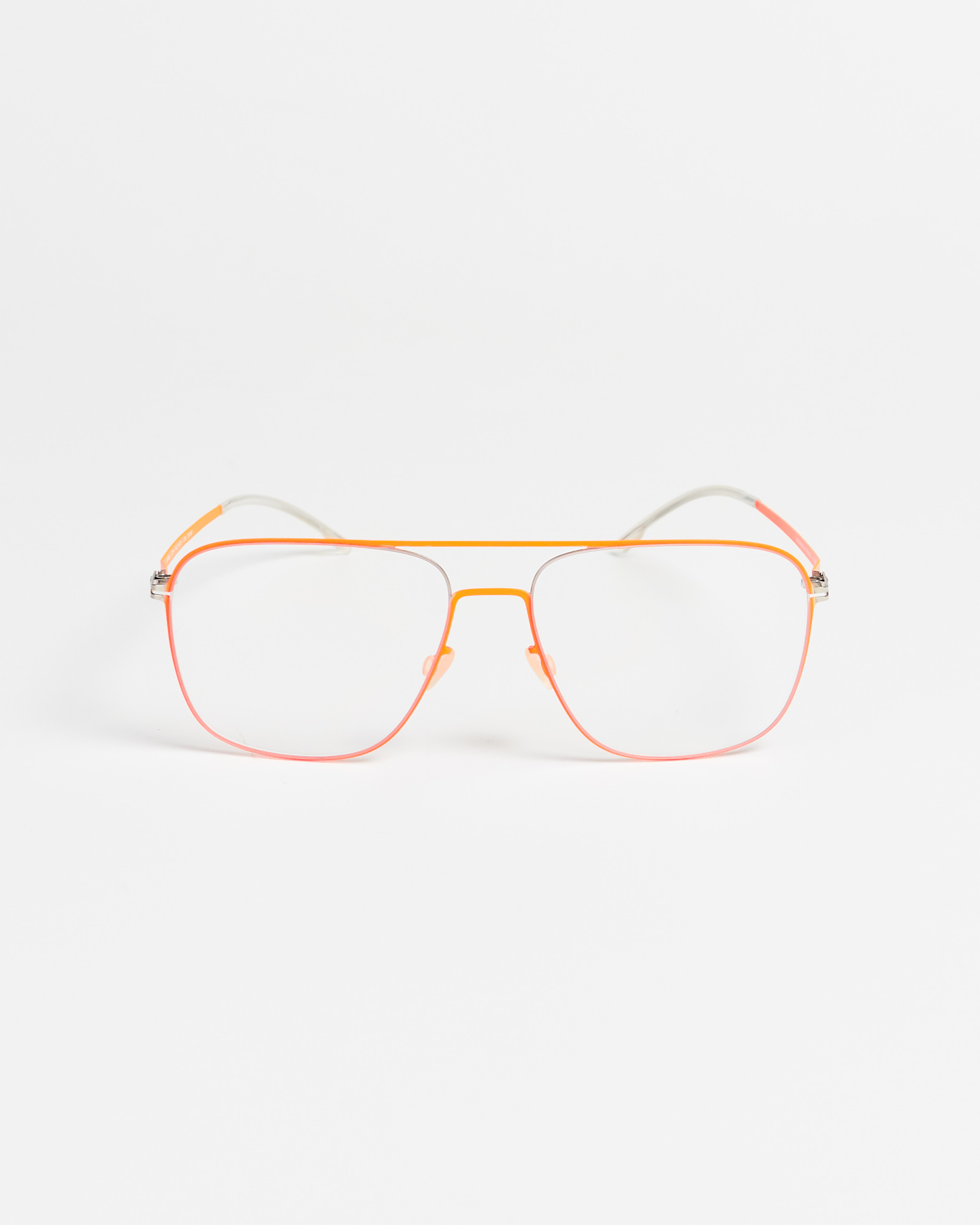 Mykita Lite Steen silver/neon orange