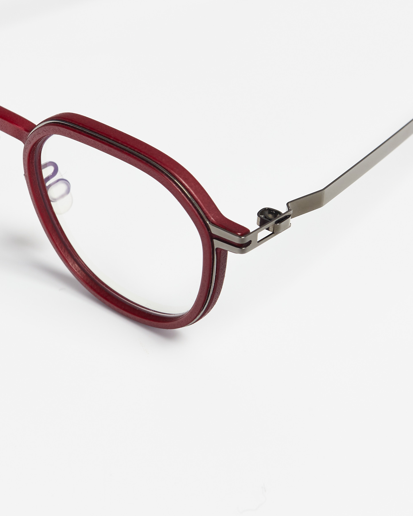 Mykita Mylon Hybrid Birch cranberry/shiny graphite - Зображення 3
