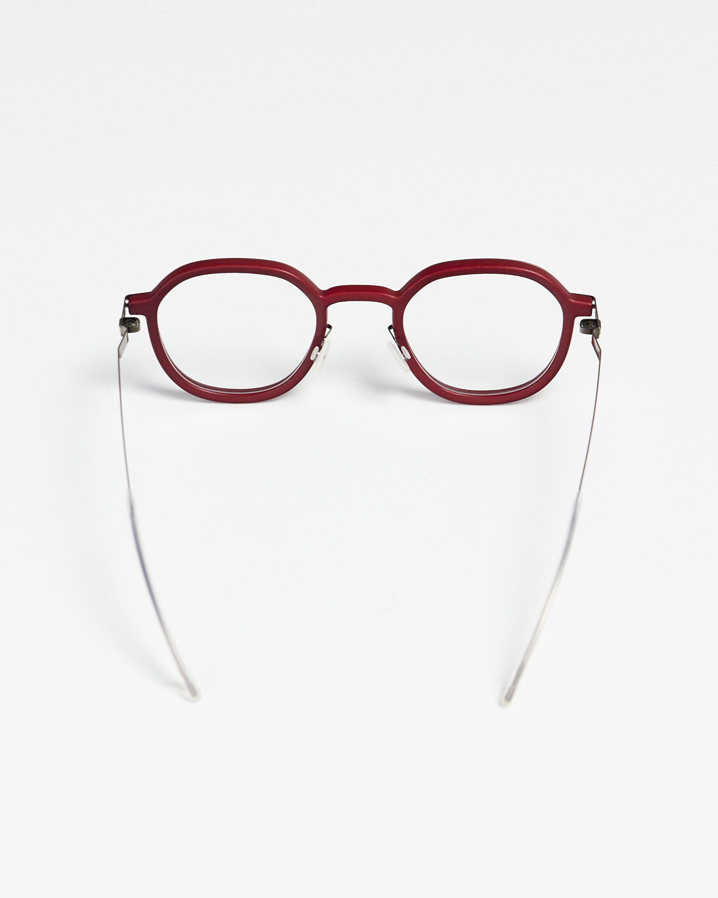 Mykita Mylon Hybrid Birch cranberry/shiny graphite - Зображення 6