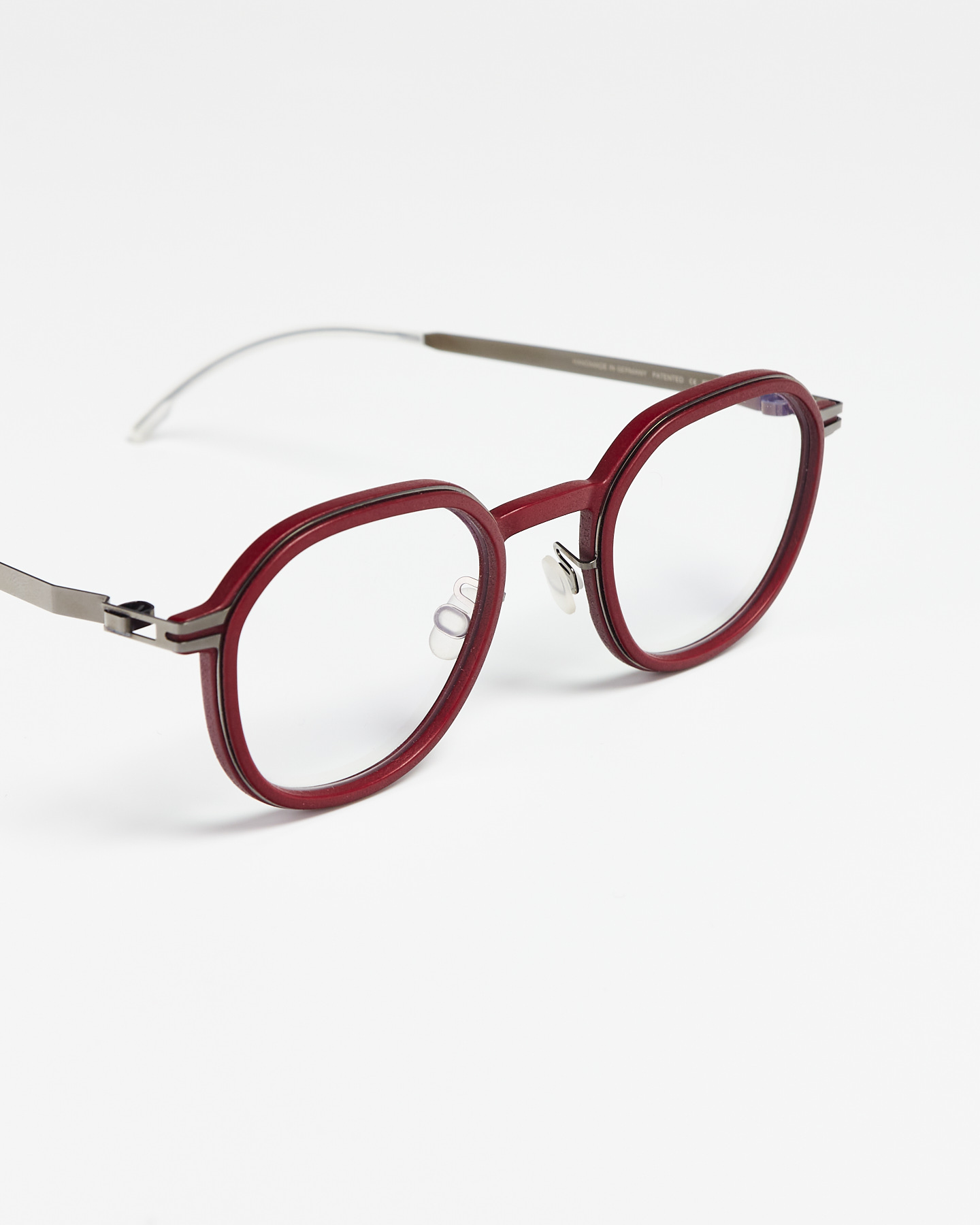 Mykita Mylon Hybrid Birch cranberry/shiny graphite - Зображення 5