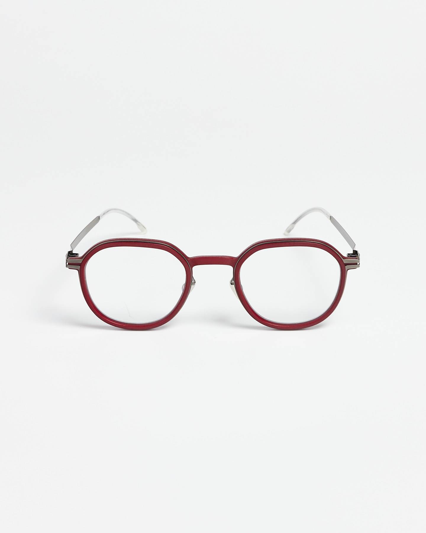 Mykita Mylon Hybrid Birch cranberry/shiny graphite