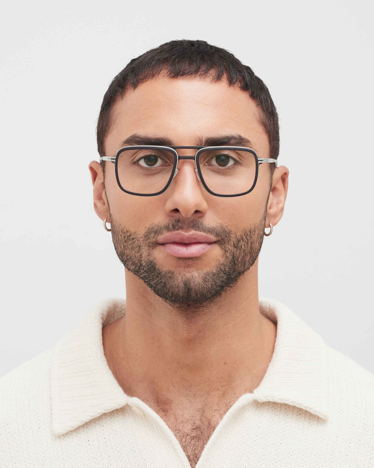 Mykita Mylon Hybrid Spruce pitch black/matte silver - Зображення 2