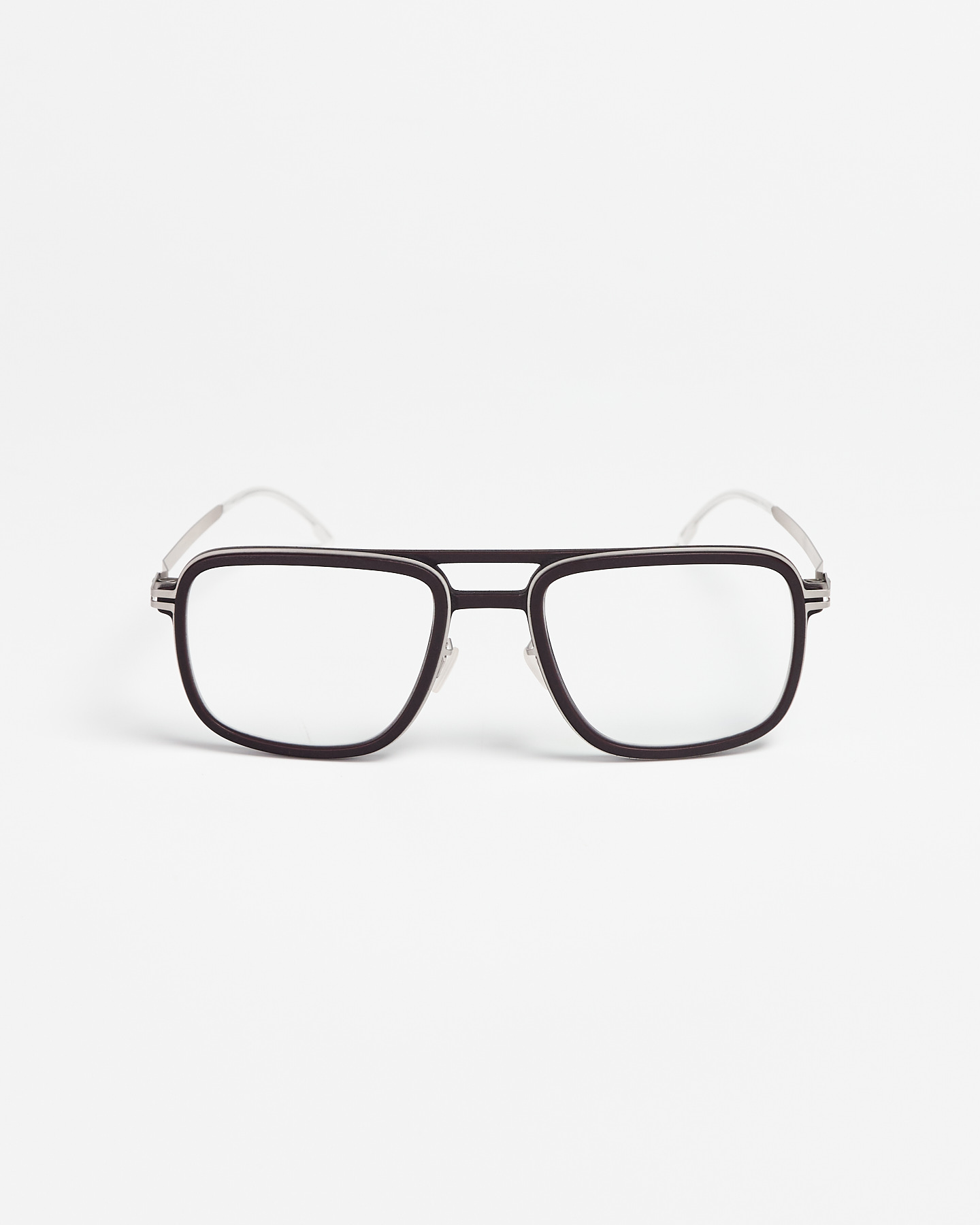 Mykita Mylon Hybrid Spruce pitch black/matte silver
