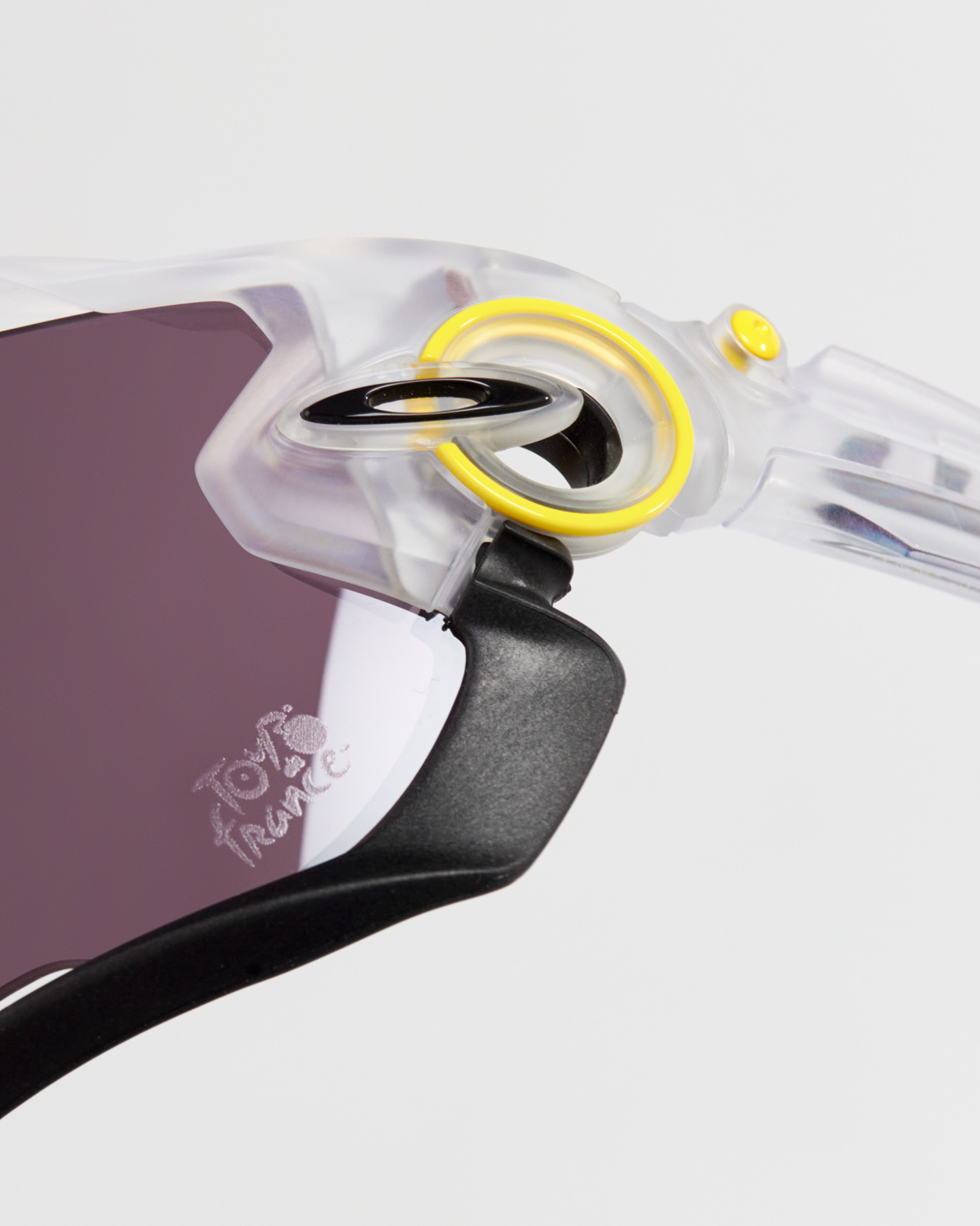 Oakley Jawbreaker 2022 Tour De France matte clear / prizm road - Image 5