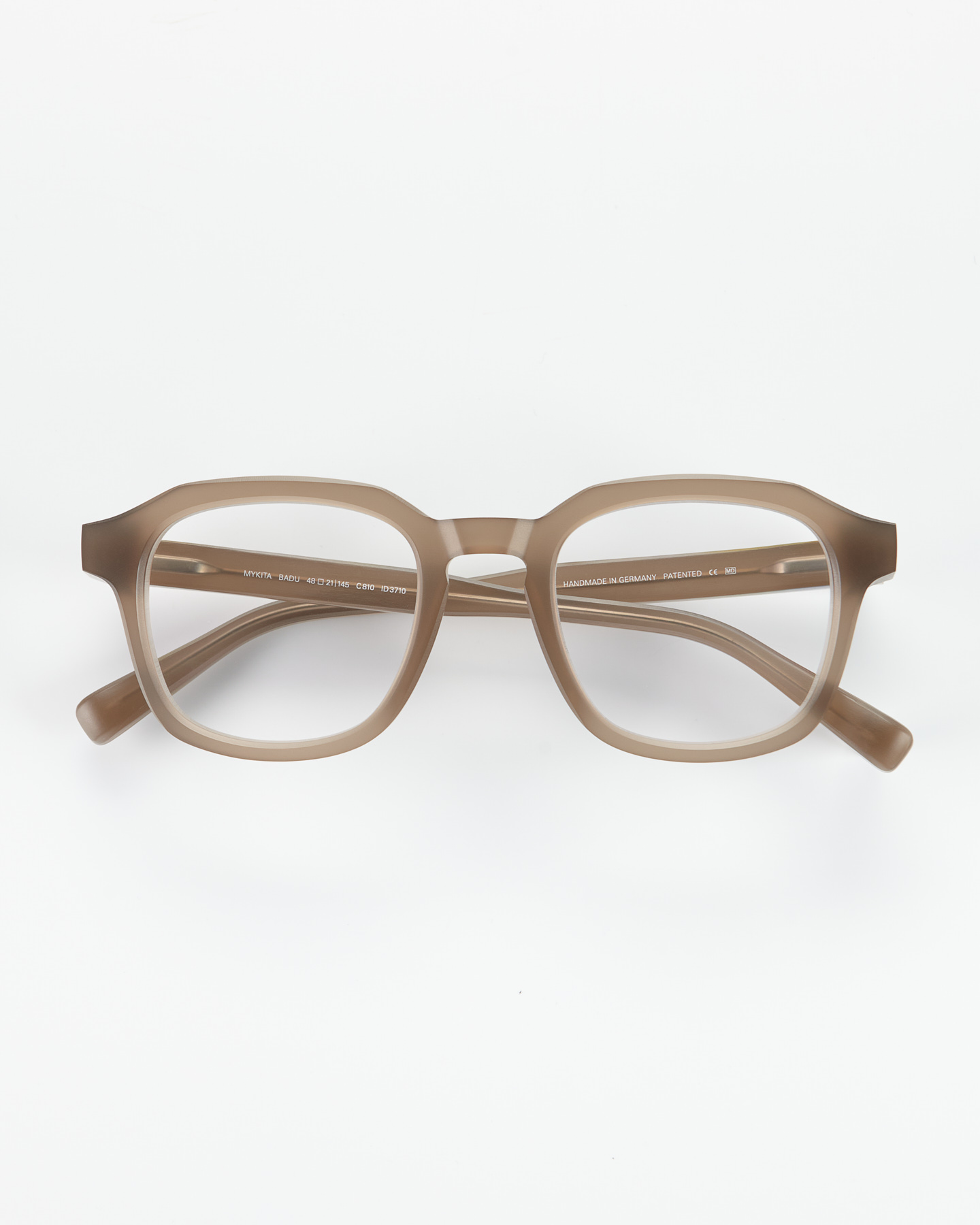 Mykita Acetate Badu chilled raw taupe