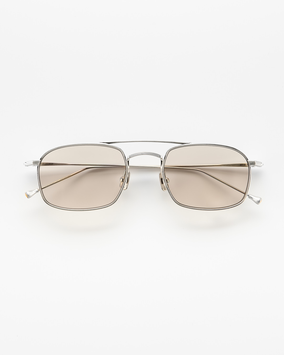 Peter and May TT9 Mini Machine brushed silver/light brown