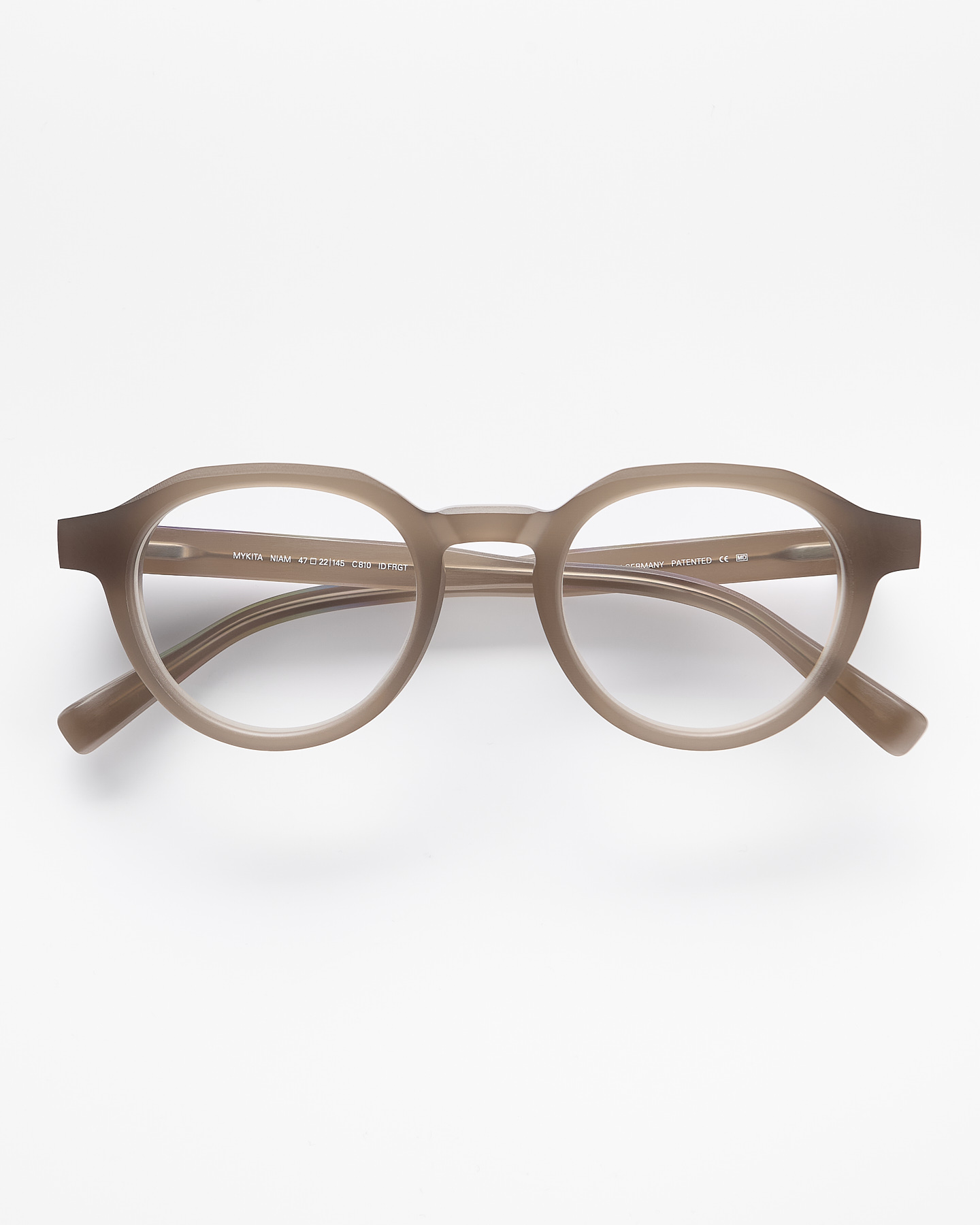 Mykita Acetate Niam chilled raw taupe/silver