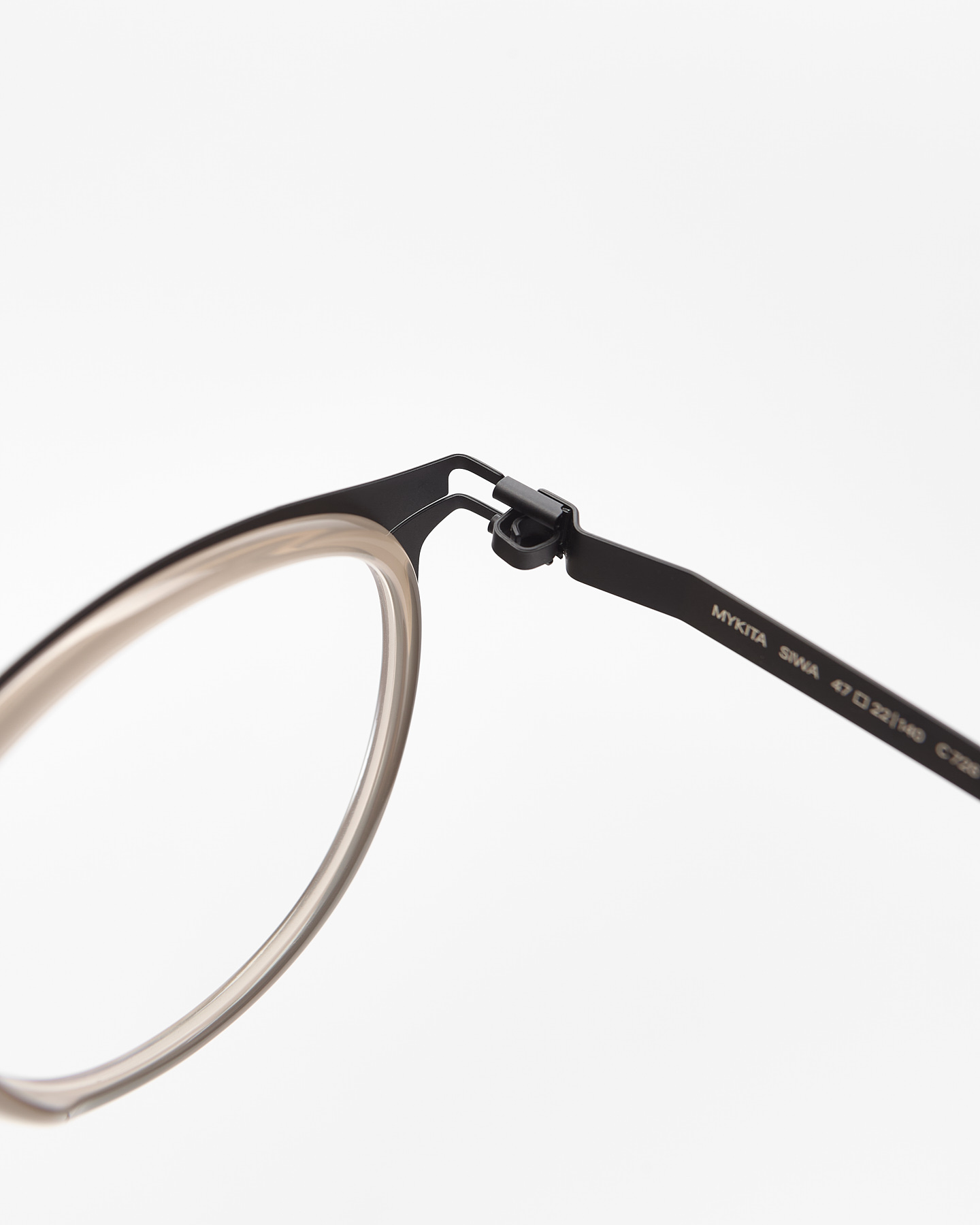Mykita Acetate Rings Siwa black/taupe - Зображення 6
