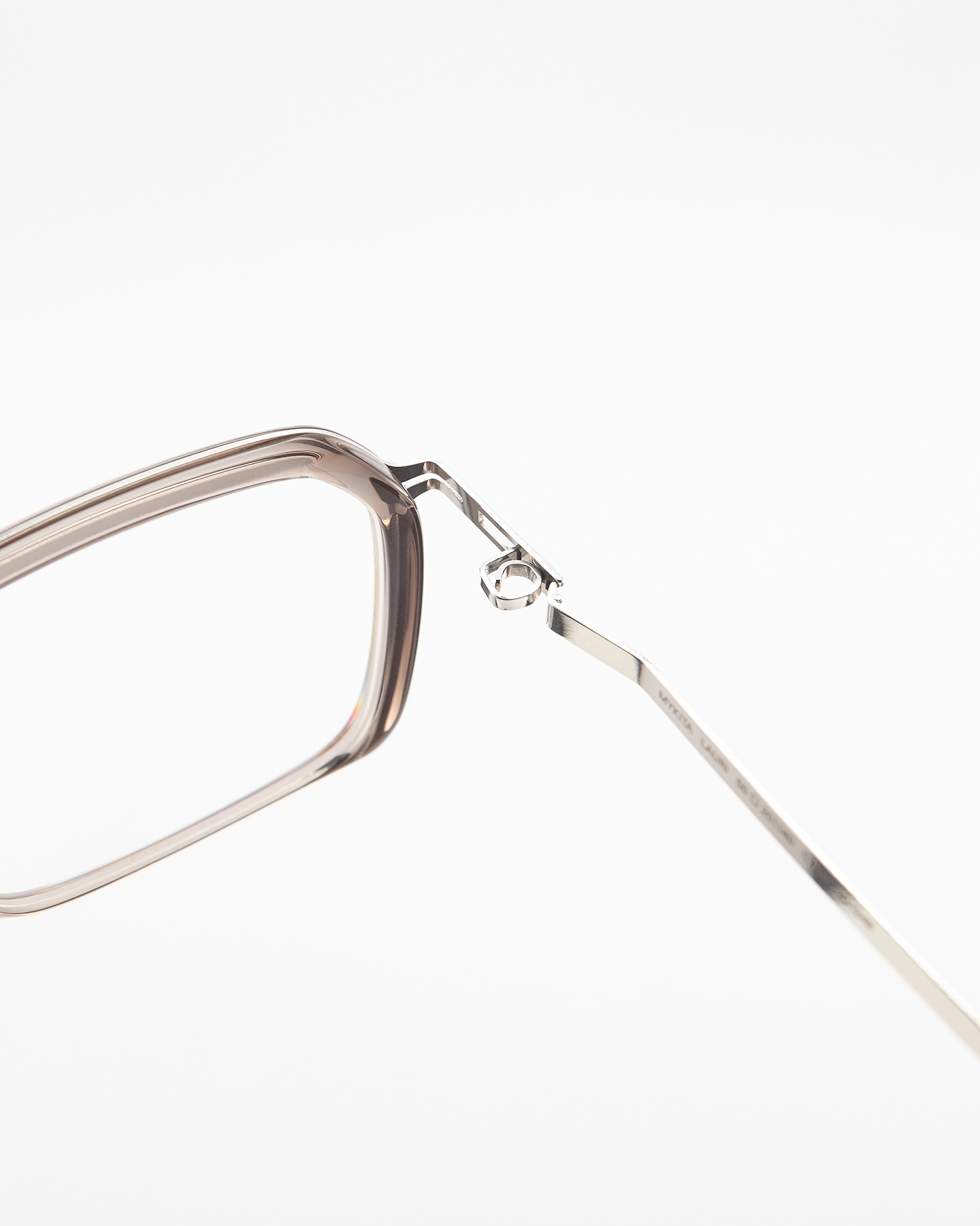 Mykita Lite Lauri shiny silver/clear ash - Зображення 5