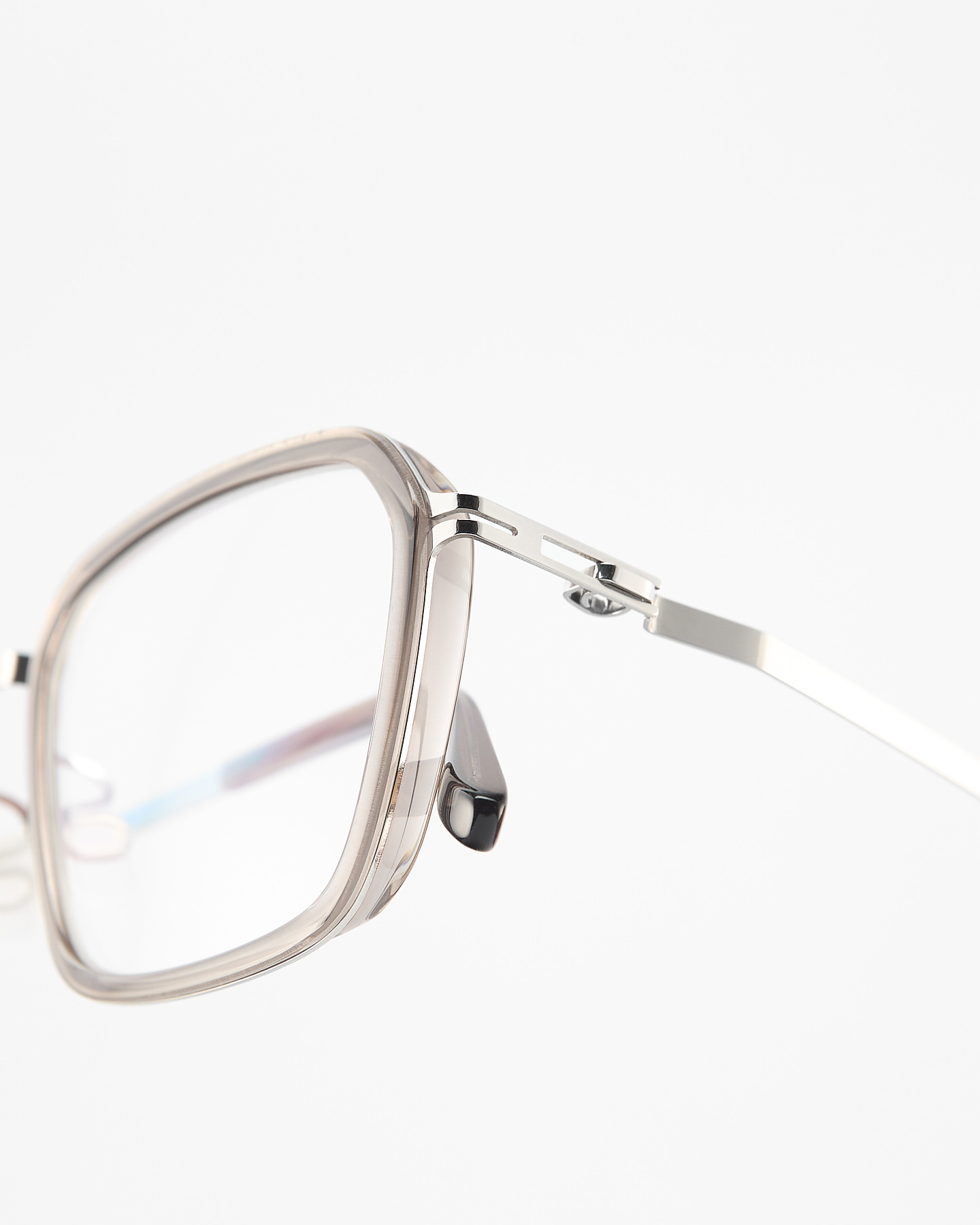 Mykita Lite Lauri shiny silver/clear ash - Зображення 2